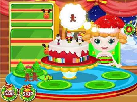 Baby cake christmas games截图(1)