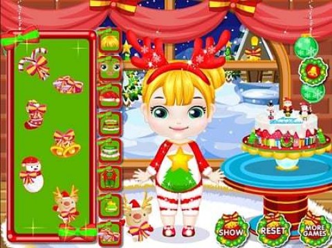 Baby cake christmas games截图(4)