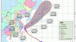 中央气象台发布台风橙色预警 台风泰利影响地区一览