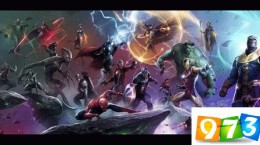 《复仇者联盟3》新概念海报曝光！灭霸登场对阵数位超级英雄！