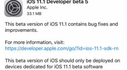 ios11.1beta5修复了哪些问题  ios11.1beta5更新修复内容一览