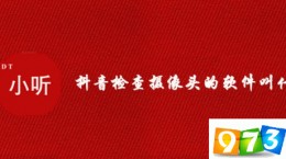 抖音检查摄像头的软件是什么 检查摄像头软件介绍