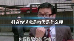 抖音你说我是败类是什么梗 你说我是败类梗含义出处