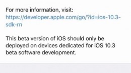 周四日常更新：iOS 10.3 beta 5 已經(jīng)發(fā)布！