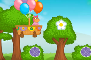 河马的热气球小游戏