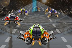 太空飞船挑战赛小游戏