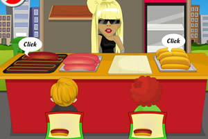 雷帝嘎嘎做热狗小游戏