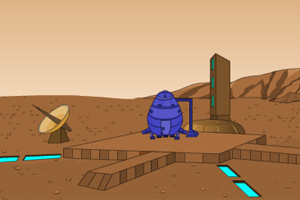 机器人火星逃生小游戏