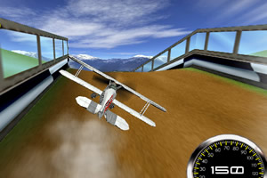 3D飞机拉力赛小游戏