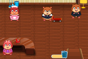 小仓鼠酒店小游戏