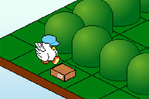 小鸡迷宫找盒子小游戏