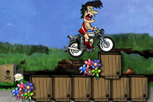 人猿泰山骑摩托小游戏