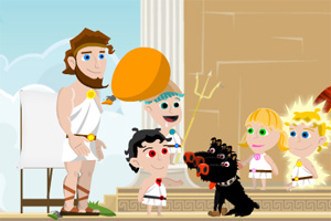 希腊人与小孩小游戏