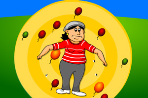 飞刀惊魂小游戏