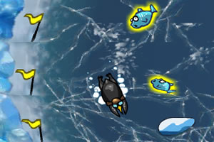 小企鹅划水小游戏