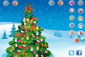 2012圣诞树装饰小游戏