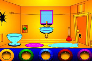 逃出卫生间小游戏