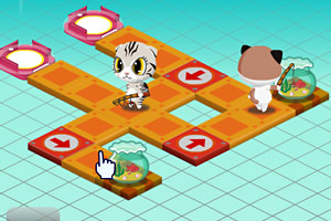 小猫钓鱼的故事小游戏