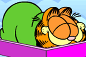 加菲猫的美梦小游戏