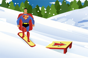 超人滑雪小游戏