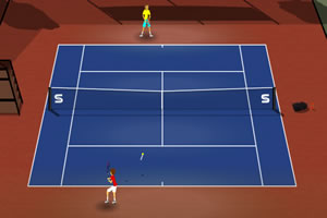 网球大师赛小游戏