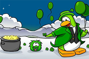 圣帕特里克节拼图小游戏