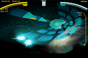 3D空间飞船小游戏