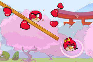 愤怒的小鸟找老婆小游戏