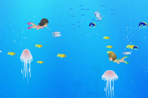 奇妙的海底世界小游戏