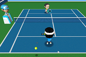 3D网球比赛小游戏