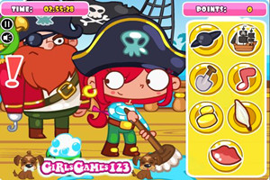 海盗船小游戏