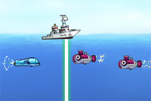 潜艇轰炸2小游戏