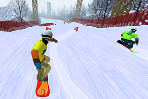 3D滑雪小游戏