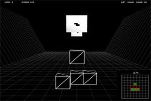 3d穿墙方块小游戏