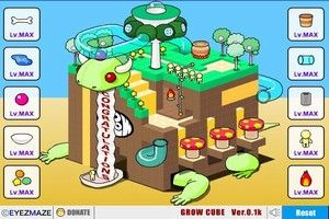 GROW-CUBE小游戏