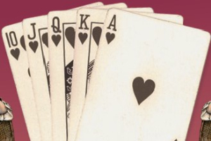 五张牌小游戏