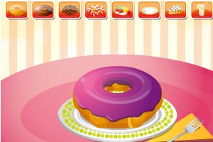 甜甜圈小游戏
