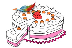 水果生日蛋糕小游戏