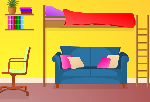 简陋小套房逃脱小游戏