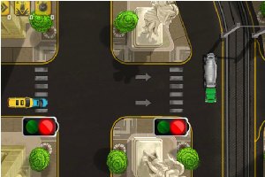 交通红绿灯小游戏