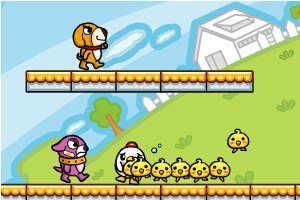 母鸡孵小鸡小游戏