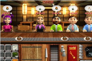 韩式寿司店小游戏
