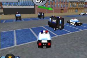 3D警局停车小游戏