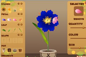 神奇的花朵小游戏