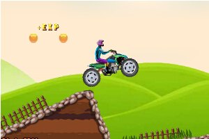 极限山地摩托车小游戏