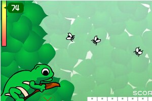 青蛙吃害虫小游戏