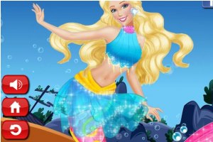 芭比珍珠美人鱼公主小游戏
