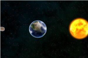 宇宙探索小游戏