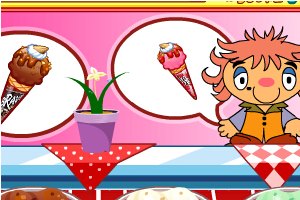 彩虹冰淇淋小游戏