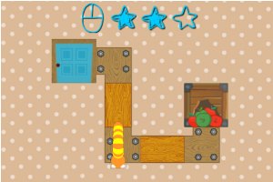 爱苹果的虫宝宝小游戏